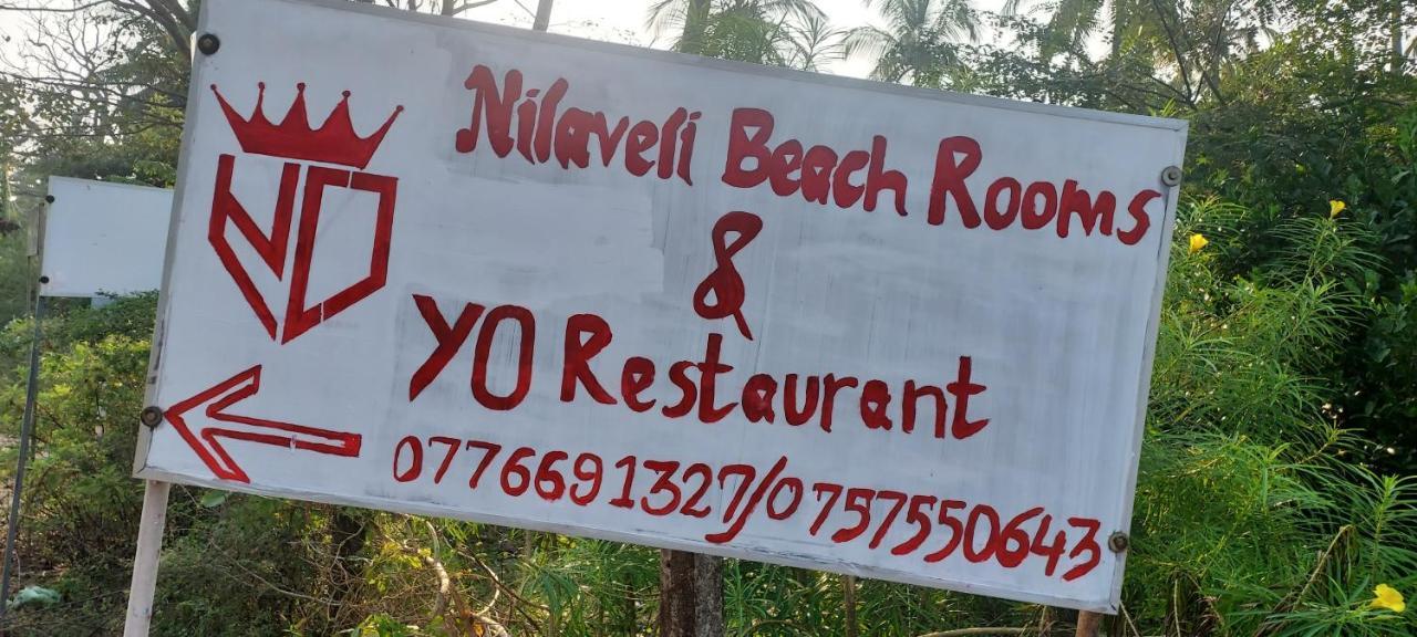 Nilaveli Beach Rooms Exterior foto